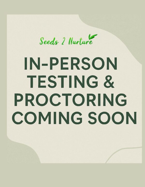 In-person Testing & Proctoring